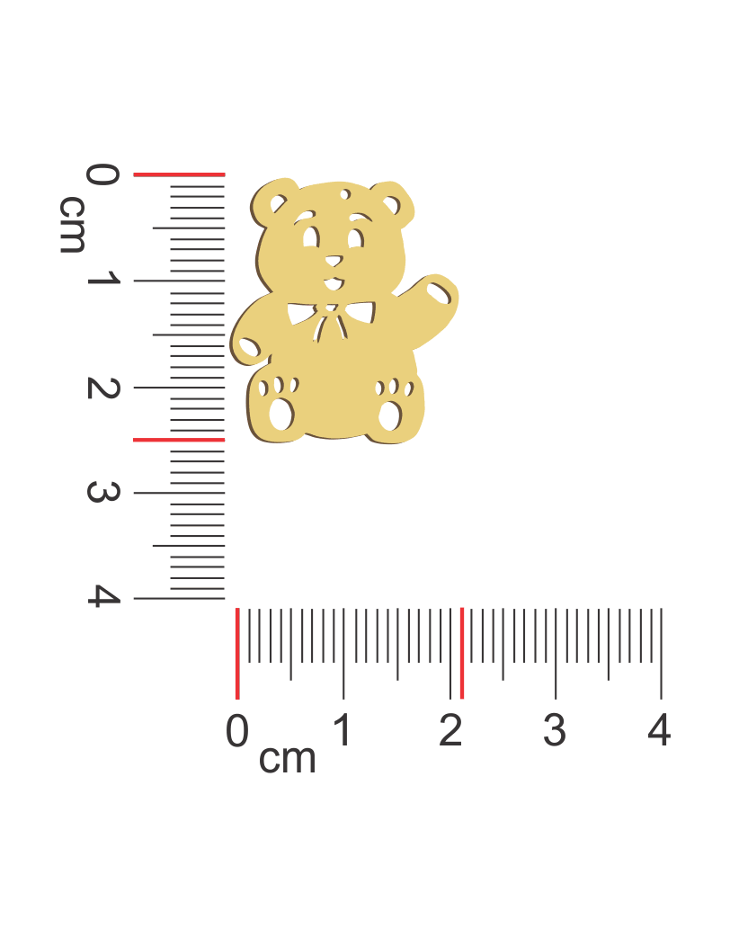 Teddy Bear Necklace