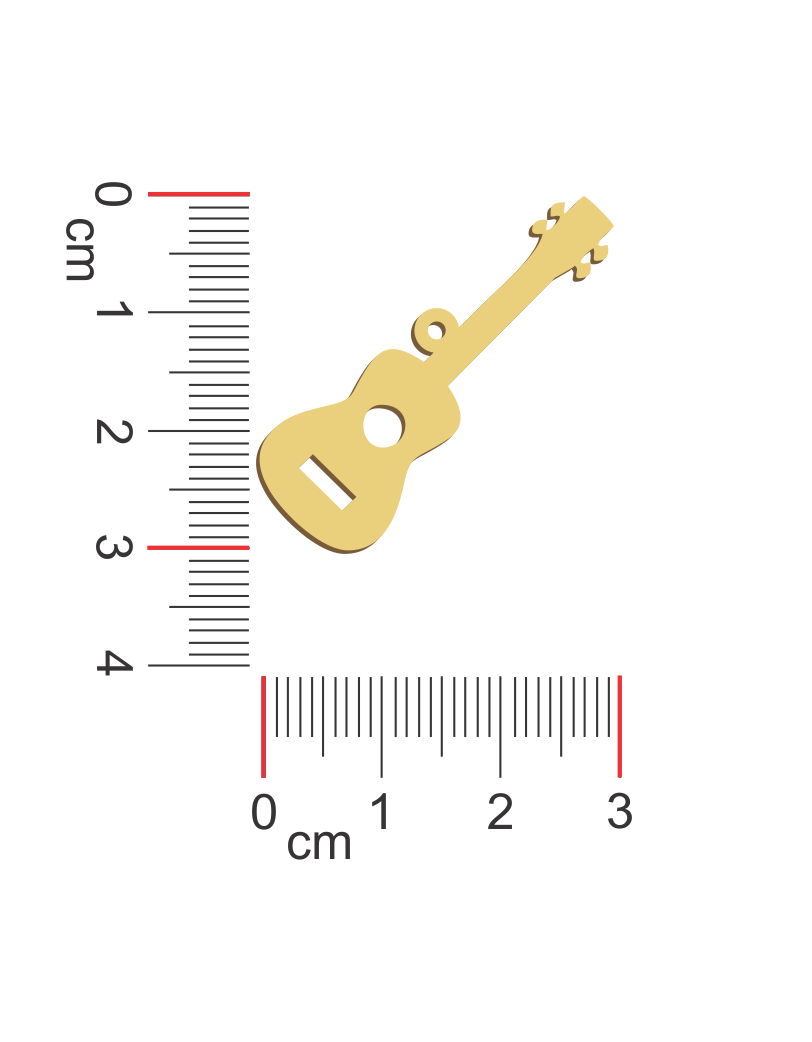 Guitar Necklace