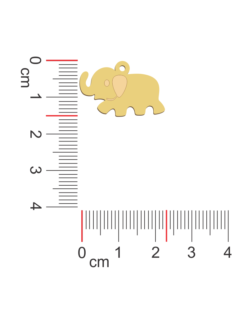 Baby Elephant Necklace