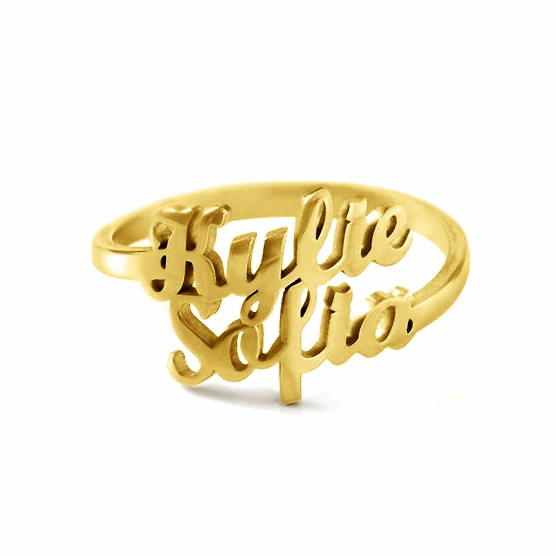 Couple Names Ring