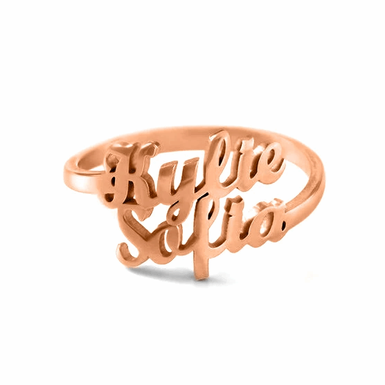 Couple Names Ring