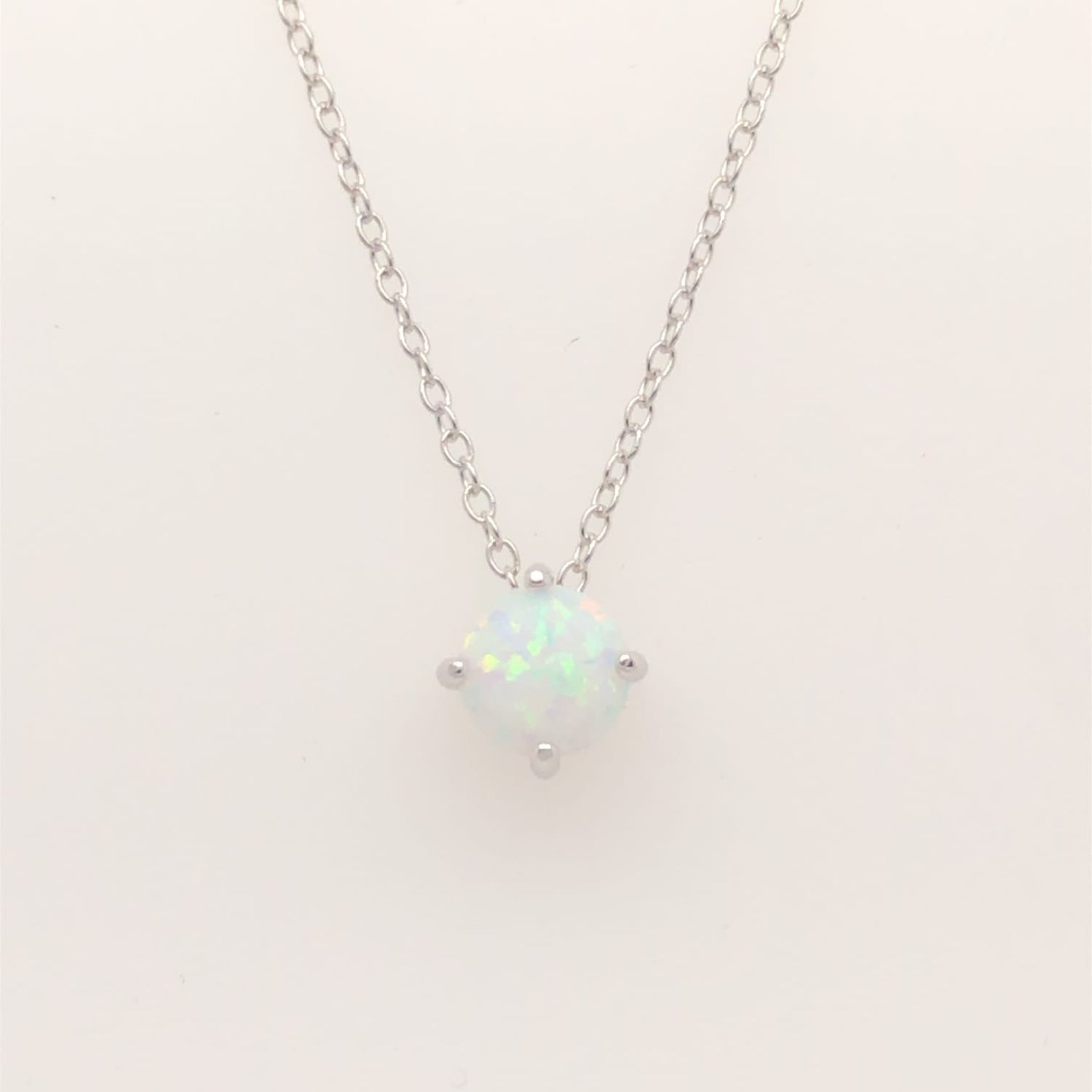 Magical Stone Silver Necklace