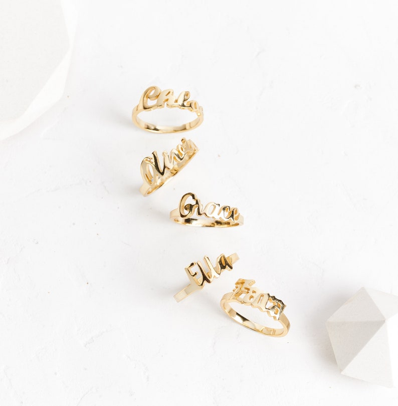 Simple Name Ring