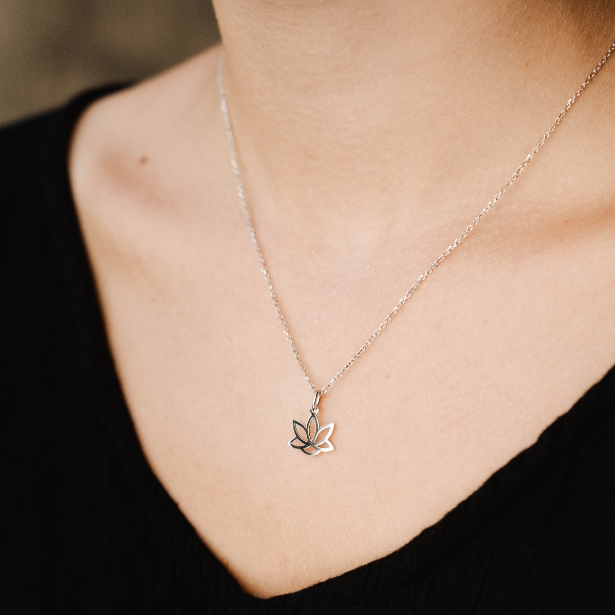 Lotus Necklace