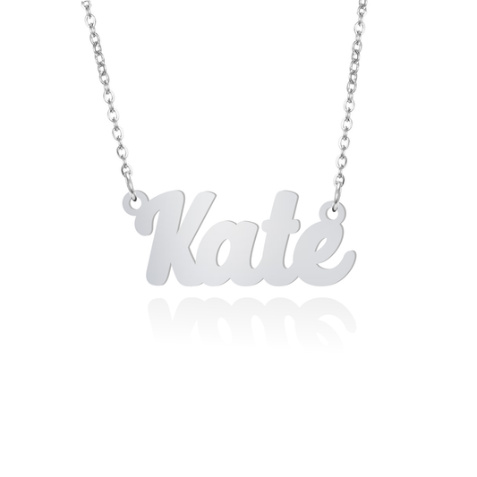Prime & Pure Sterling Silver Name Necklace Kate