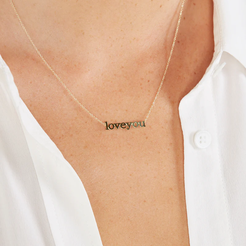Love you Necklace