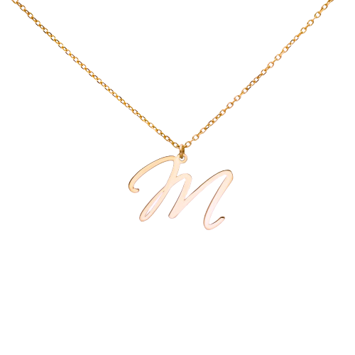 Monogram Custom Letter Necklace