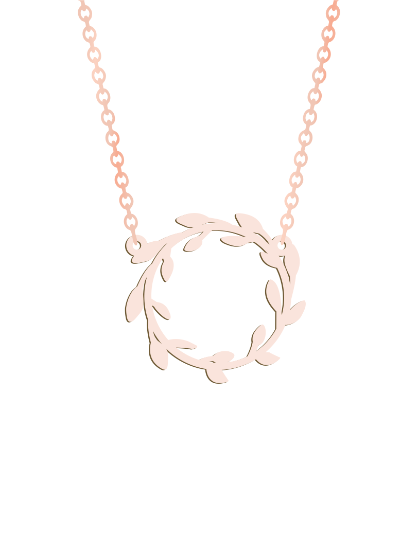 Circular Branch Necklace