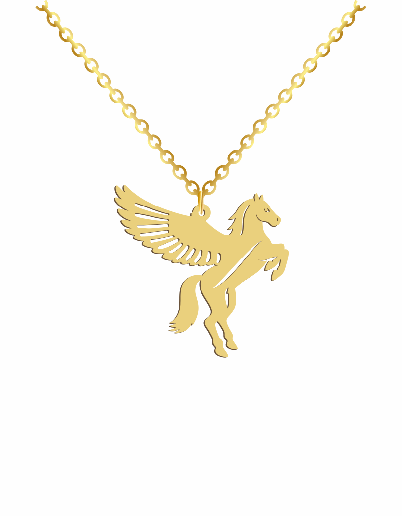 Horse Wings Necklace