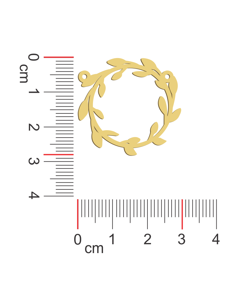 Circular Branch Necklace