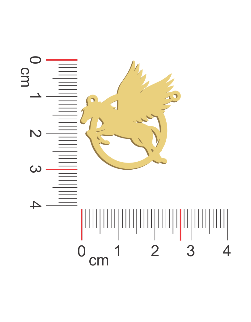 Flying Horse Necklace