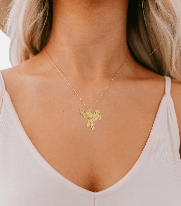 Horse Wings Necklace