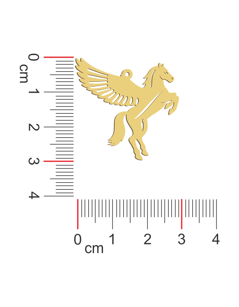 Horse Wings Necklace