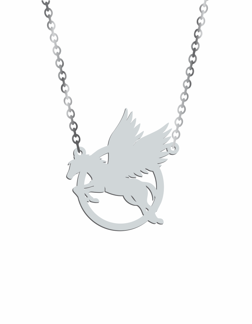 Flying Horse Necklace