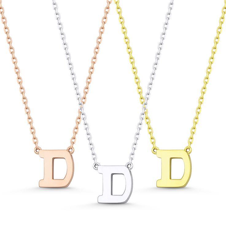 Vertical Name Necklace
