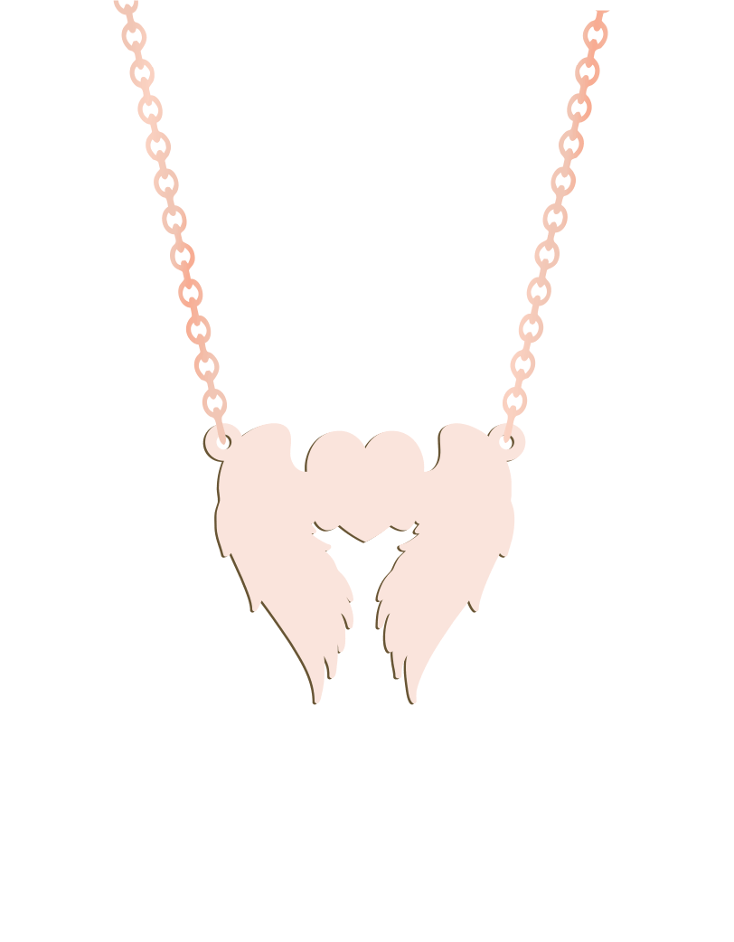 Heart Wings Necklace