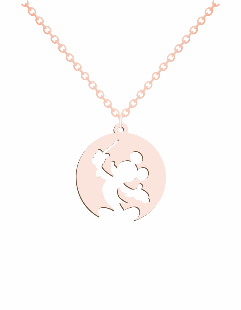 Disney Circle Necklace