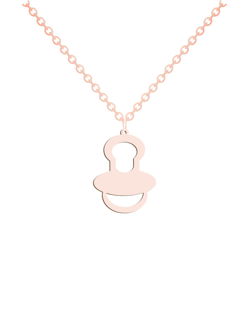 Baby Dummy Necklace