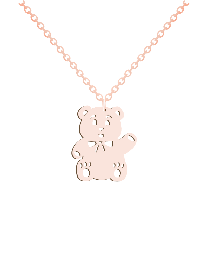 Teddy Bear Necklace