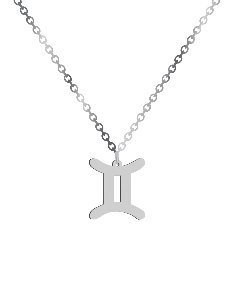 Gemini Sign Necklace