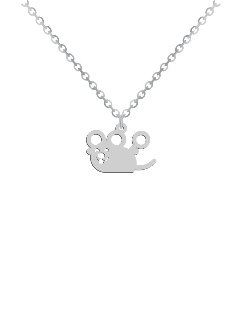 Baby mice Necklace