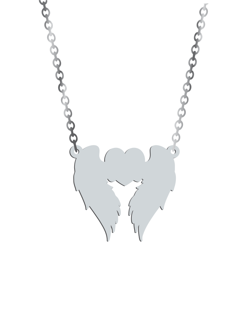 Heart Wings Necklace