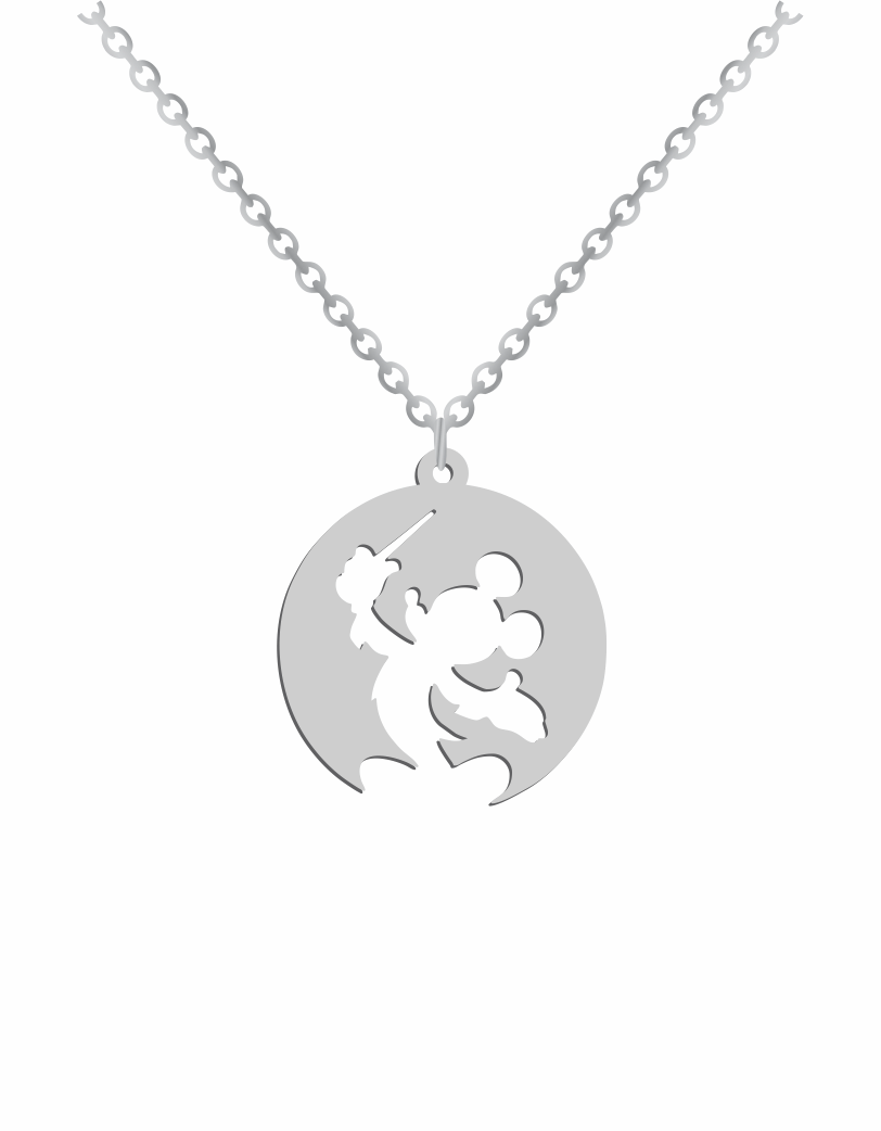Disney Circle Necklace