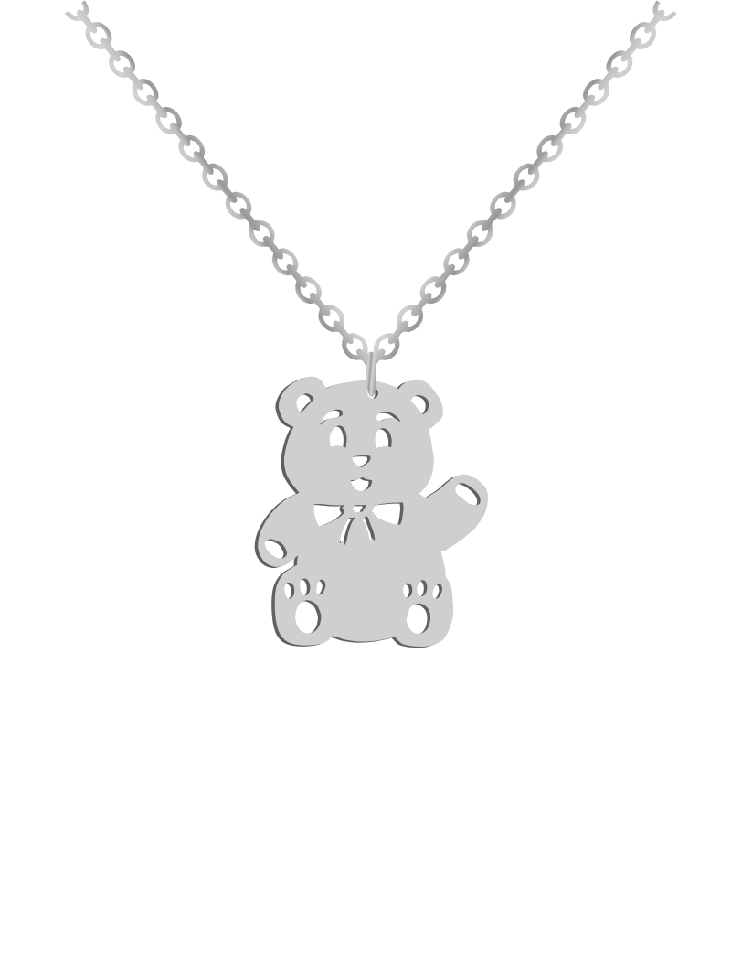 Teddy Bear Necklace