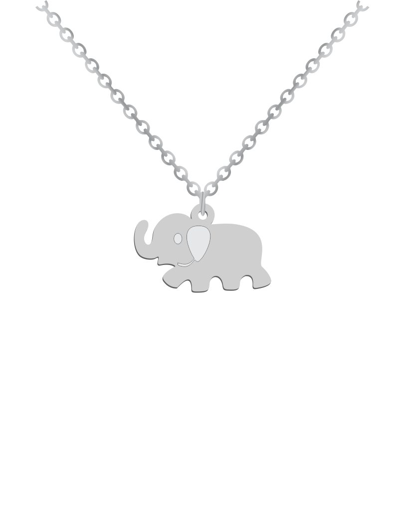 Baby Elephant Necklace