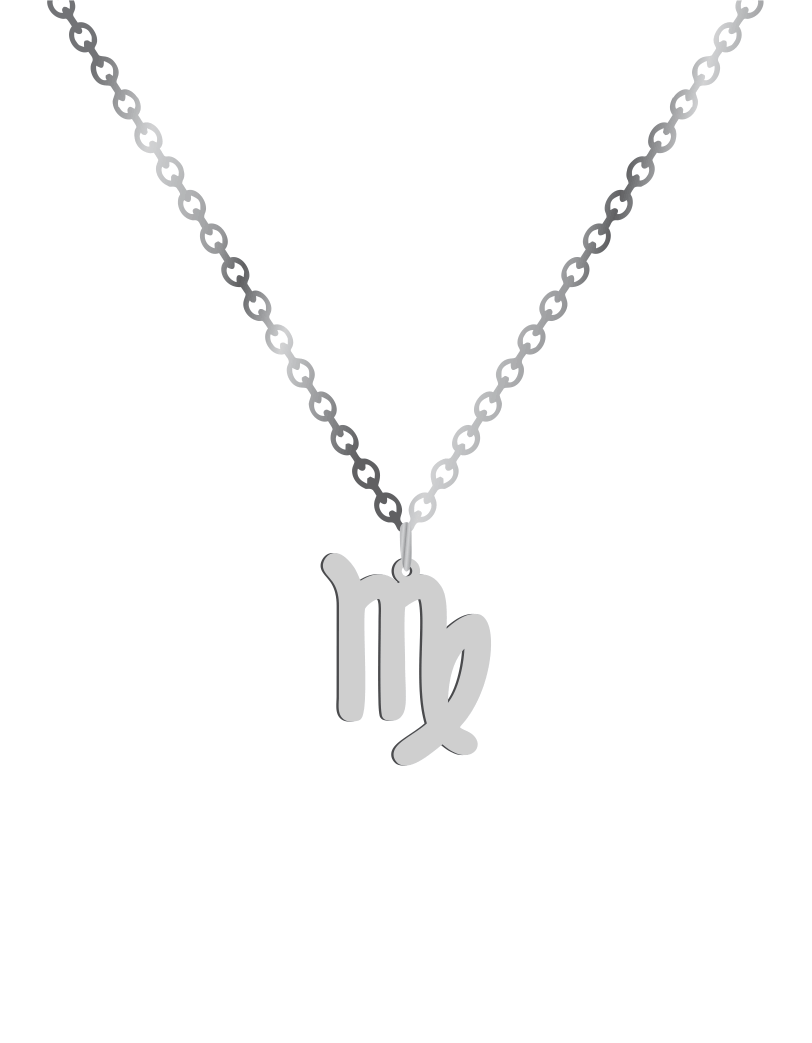 Virgo Sign Necklace