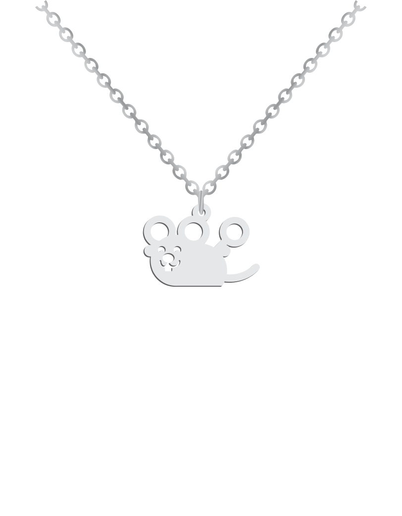 Baby mice Necklace