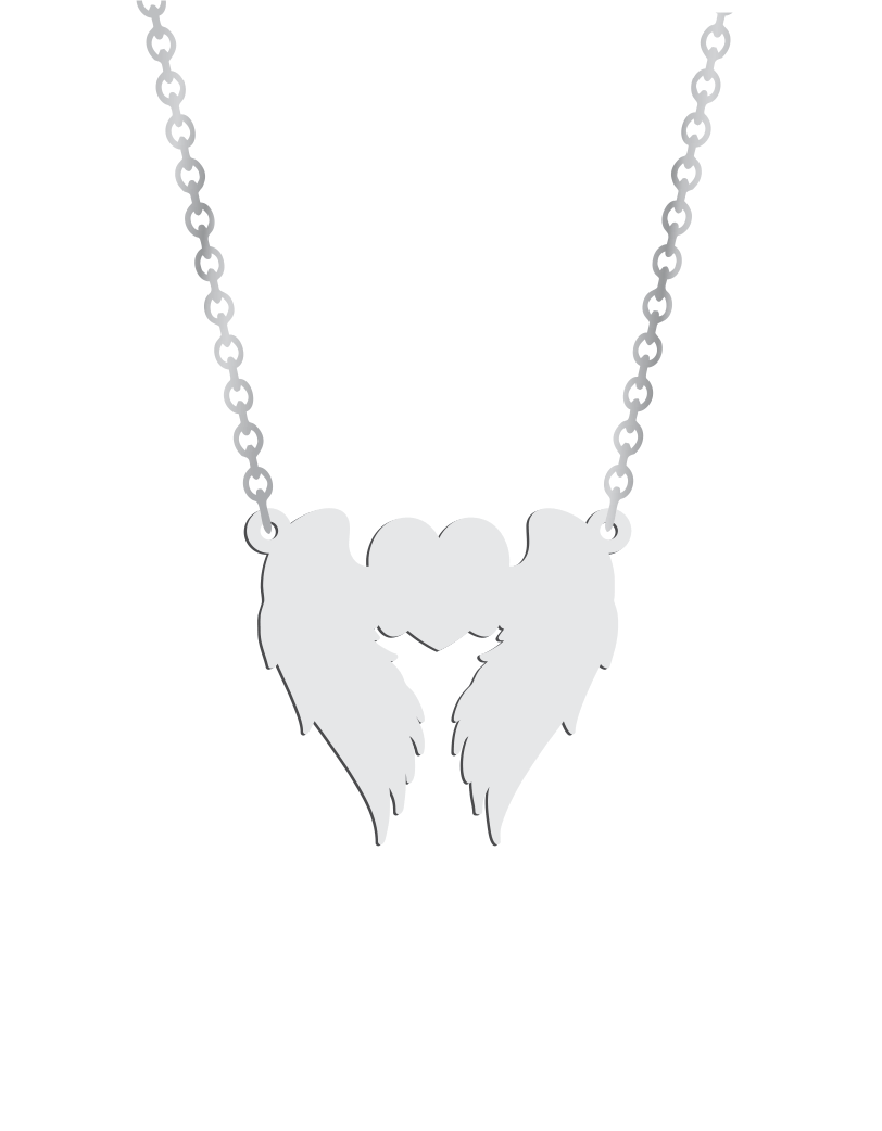 Heart Wings Necklace
