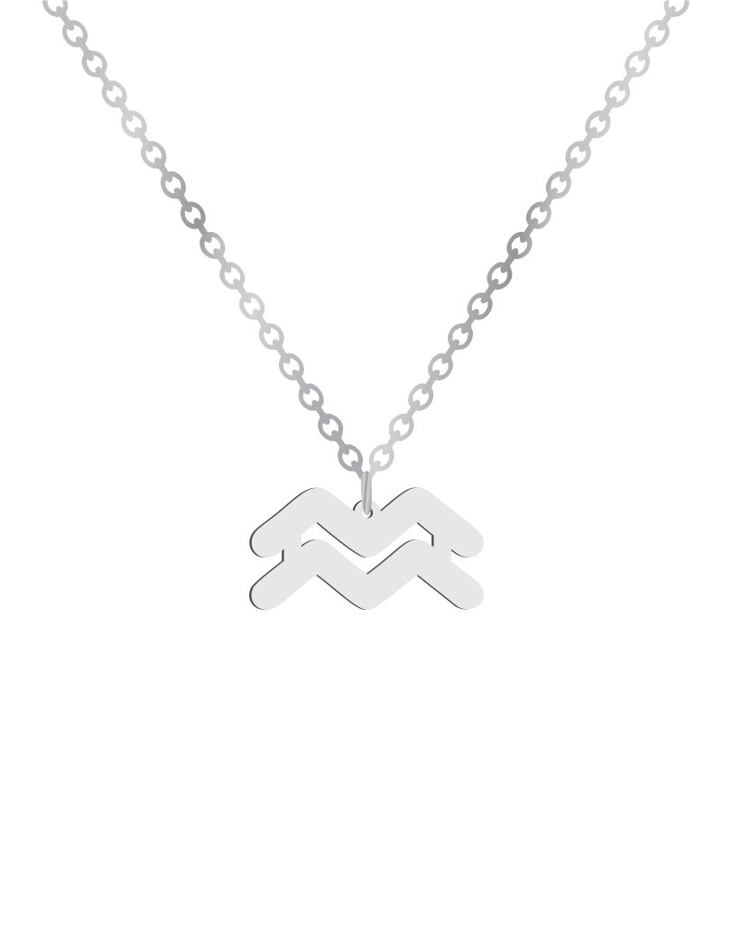 Aquarius Sign Necklace