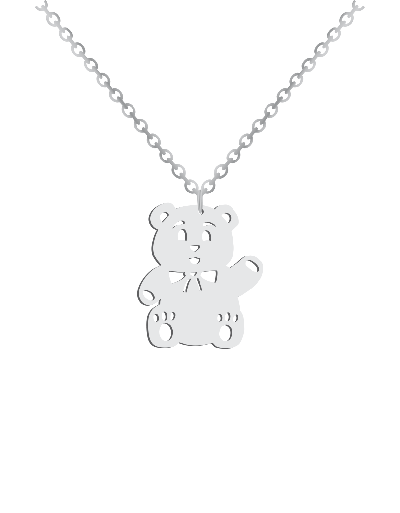 Teddy Bear Necklace