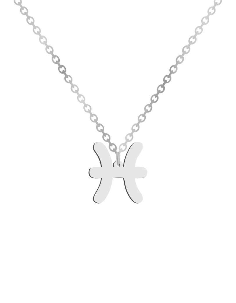 Pisces Sign Necklace