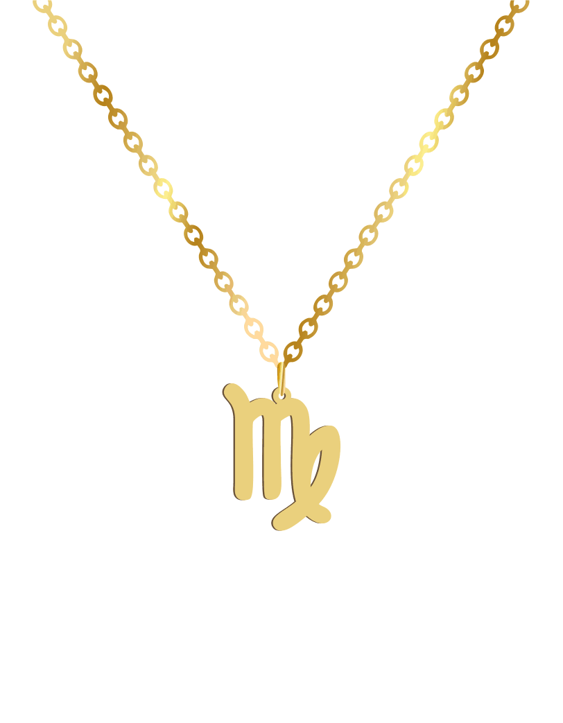 Virgo Sign Necklace
