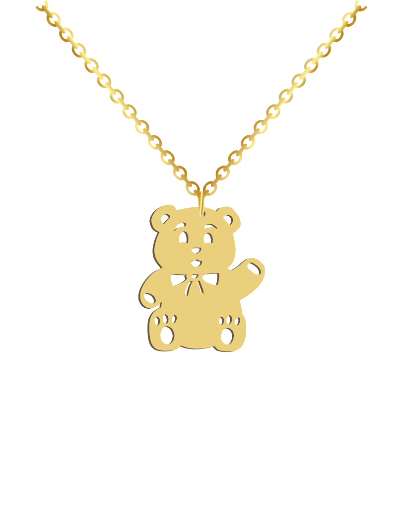 Teddy Bear Necklace