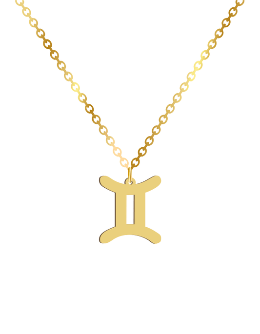Gemini Sign Necklace